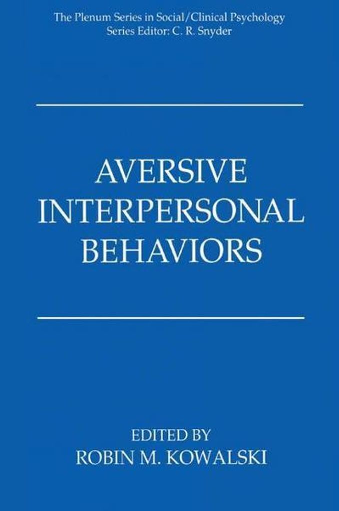 Aversive Interpersonal Behaviors
