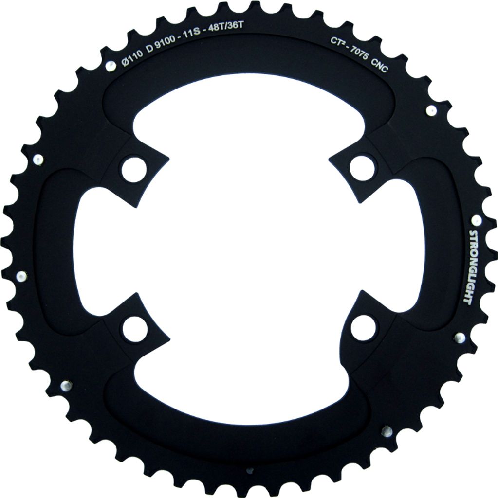 Stronglight Kettenblatt Dura-Ace/DI2 ct² komp.FC-R9100 außen 48(36) Z 11-fach