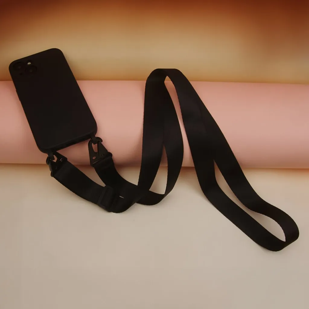 Cinghia per cellulare per custodie per cellulari, portafogli con lunghezza regolabile Verde scuro - 4