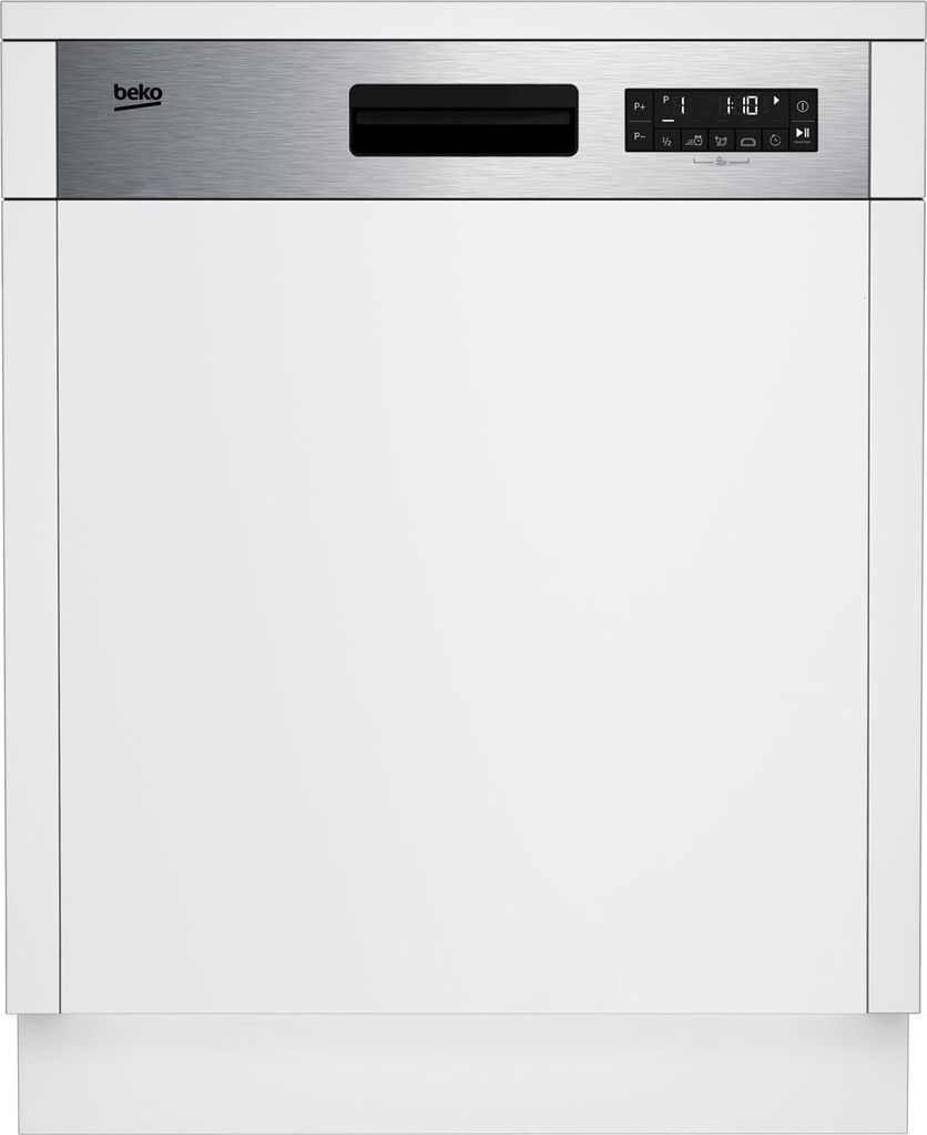 Beko BDSN28460X Teilintegrierter Geschirrspüler