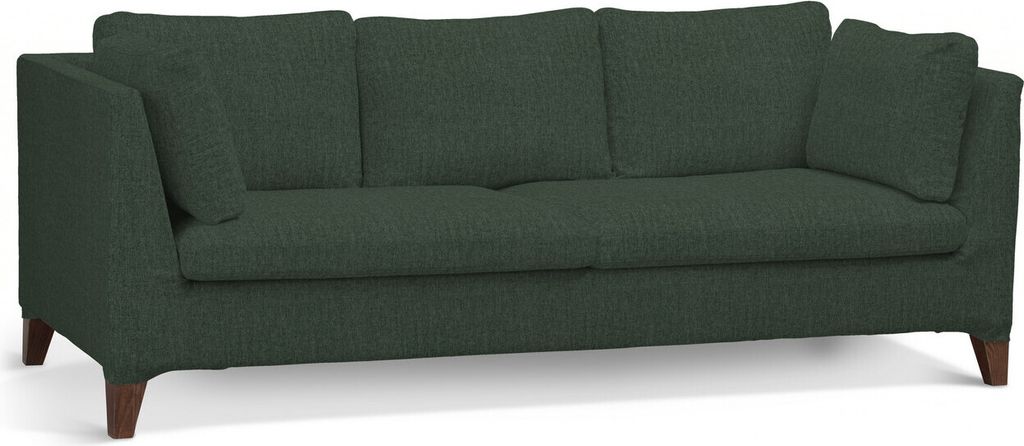 Dekoria Bezug für Stockholm 3-Sitzer Sofa, dunkelgrün, Stockholm 3-Sitzer