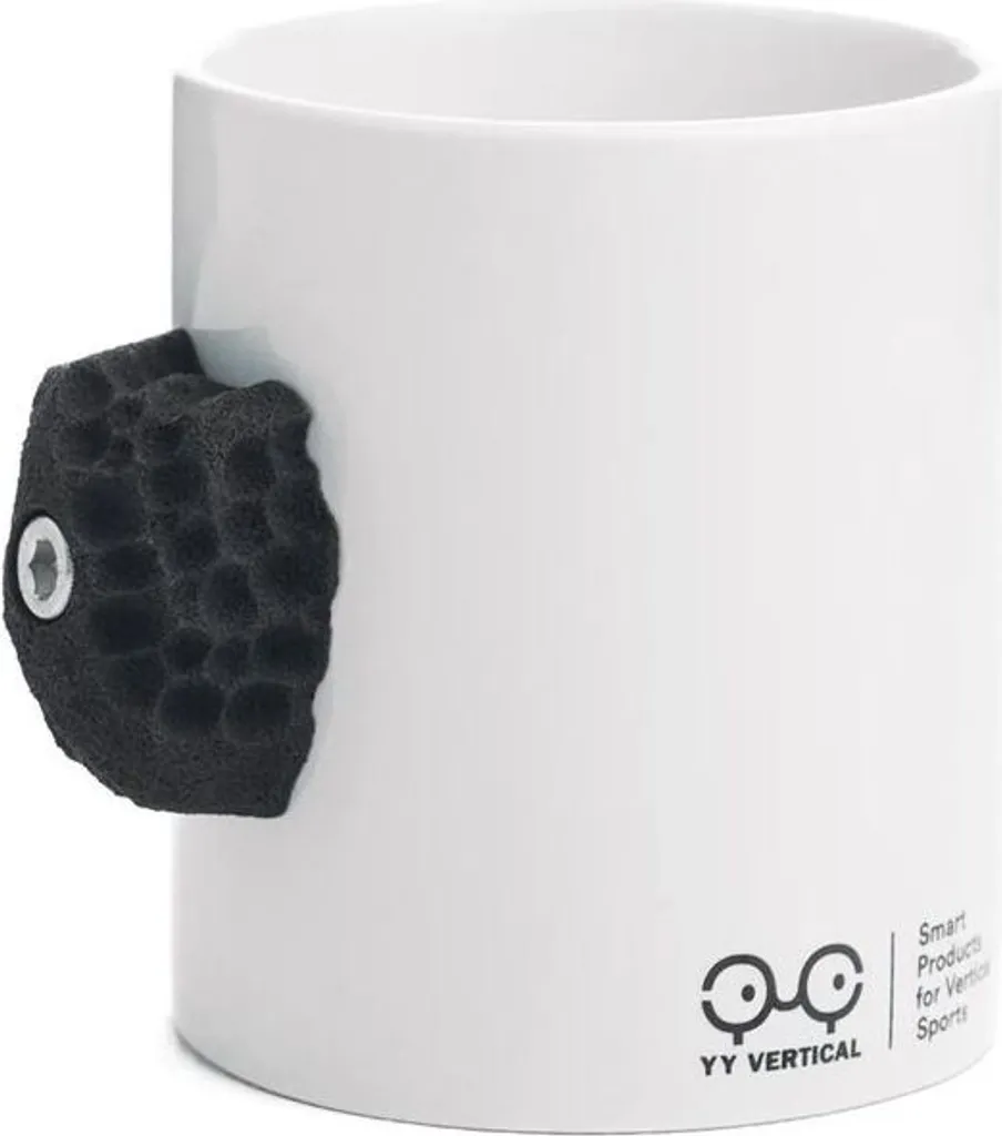 Yy Vertical Climbing Tasse Argentée en Acier Inoxydable Taille Unique