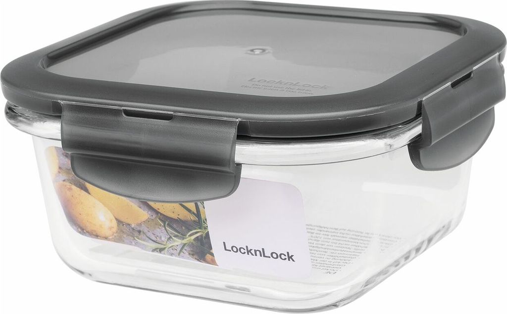 LOCK&LOCK Frischhaltedose Boroseal quadratisch 500ml Produktbild 