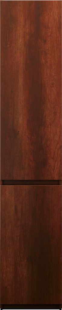 burgbad Lin20 Hochschrank freistehend mit 2 Türen, Türanschlag rechts, 400x245x2000mm, HSPK040RF5359