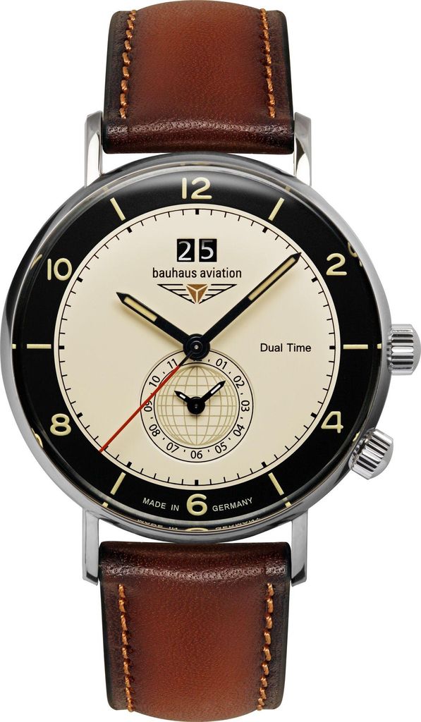 Bauhaus Aviation Vintage Pilot 24462 Herrenarmbanduhr Produktbild 