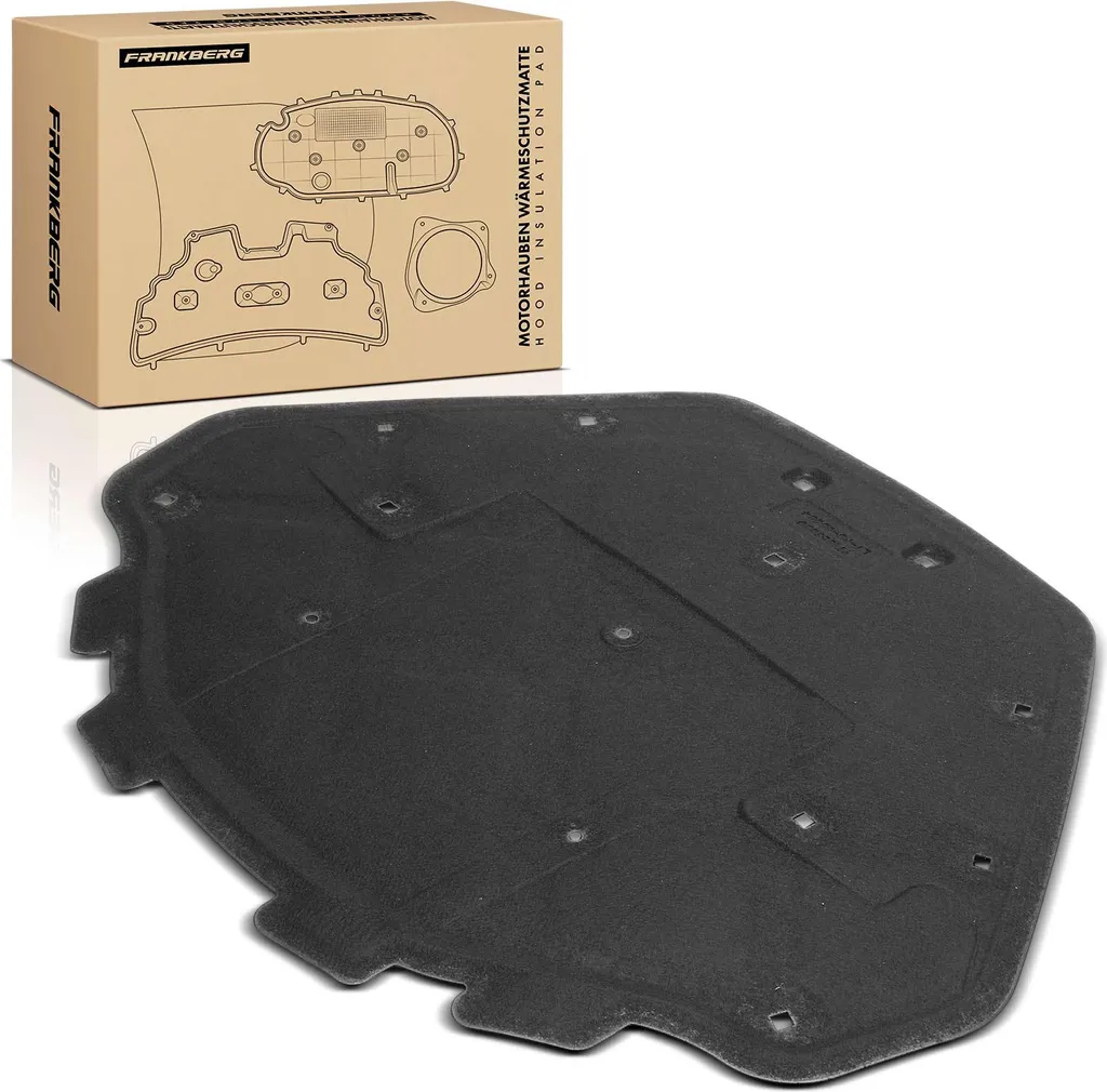 Tapis insonorisant de capot en mousse haute densité pour Panamera 971