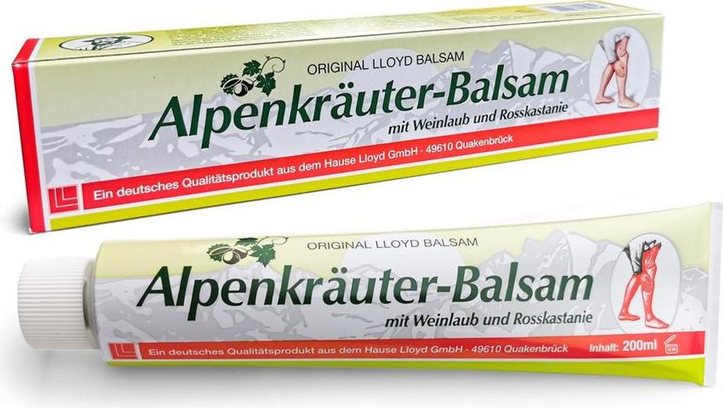 Alpenkräuter Emulsja do nóg i ciała z kasztanowcem 200 ml Zdjęcie produktu 
