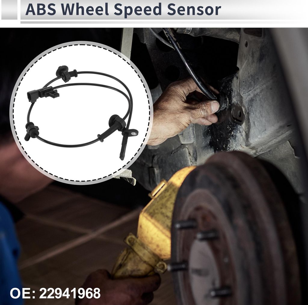 Hinterer linker/hinterer rechter ABS-Raddrehzahlsensor für Cadillac ATS 2013-2019, für Cadillac CTS 2014-2019 ABS-Sensor Nr. 22941968 1 Stück