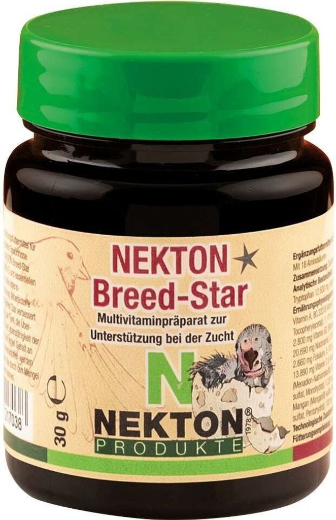 Nekton Zucht-Vitalmix Für Papageien - 30G Ergänzungsfuttermittel Für Brutzeit