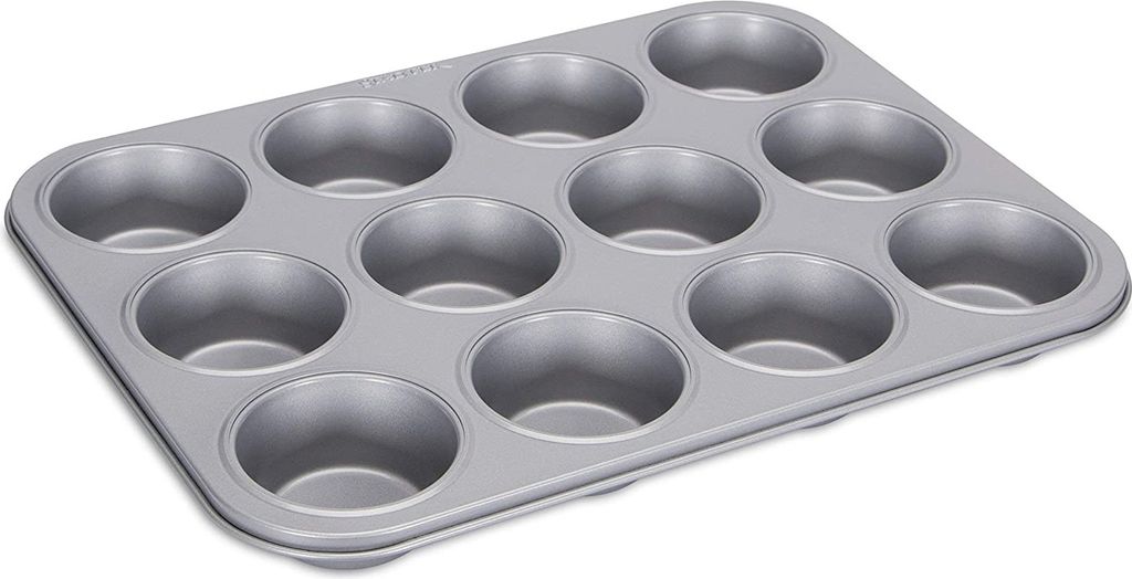 STÄDTER Muffin / Cupcake 35 x 27 cm Silber 112566 Zdjęcie produktu 