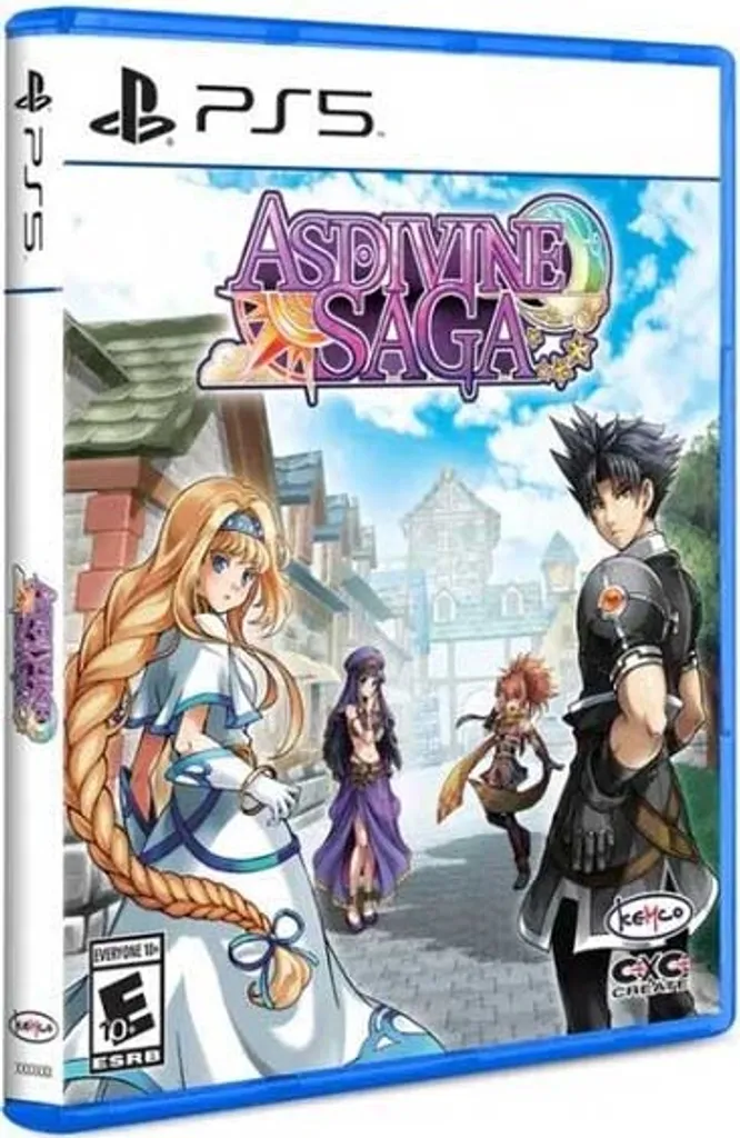 Jeu Asdivine Saga PS5 US Limited Run - RPG Japonais Édition Physique