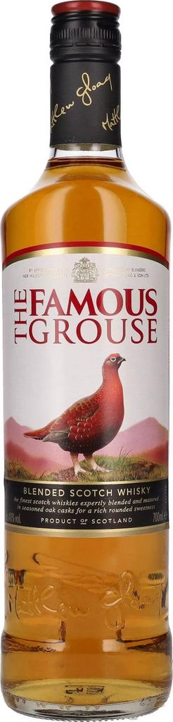 The Famous Grouse Scotch Blended Whisky | 40 % vol | 0,7 l Produktbild 