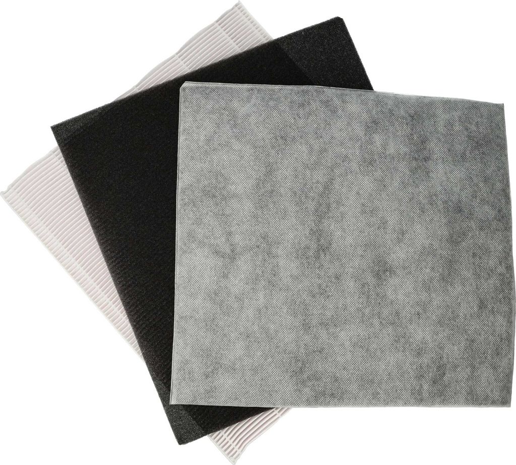 vhbw 3-teiliges Filter-Set Ersatz für DeLonghi 5537000900 für Luftreiniger - HEPA-Filter, Aktivkohlefilter, Vorfilter