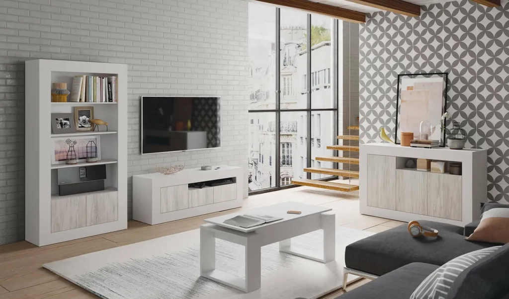 Table Basse Relevable L102 cm Ciara idéale pour Dîner et Télétravail - 10