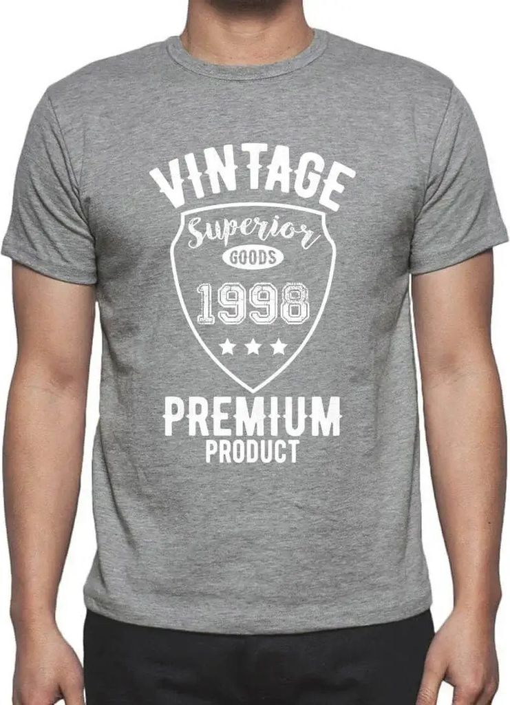 Herren Grafik T-Shirt Erstklassige Waren seit 1998 – Superior Goods Since 1998 – Geschenk 26. Geburtstag Jahrestag 26 Jahre Jubiläum 26 Jähri...
