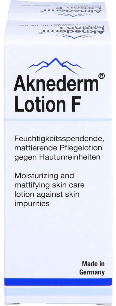 Aknederm Lotion F Pflegelotion gegen Hautunreinheiten, 60 ml Lotion