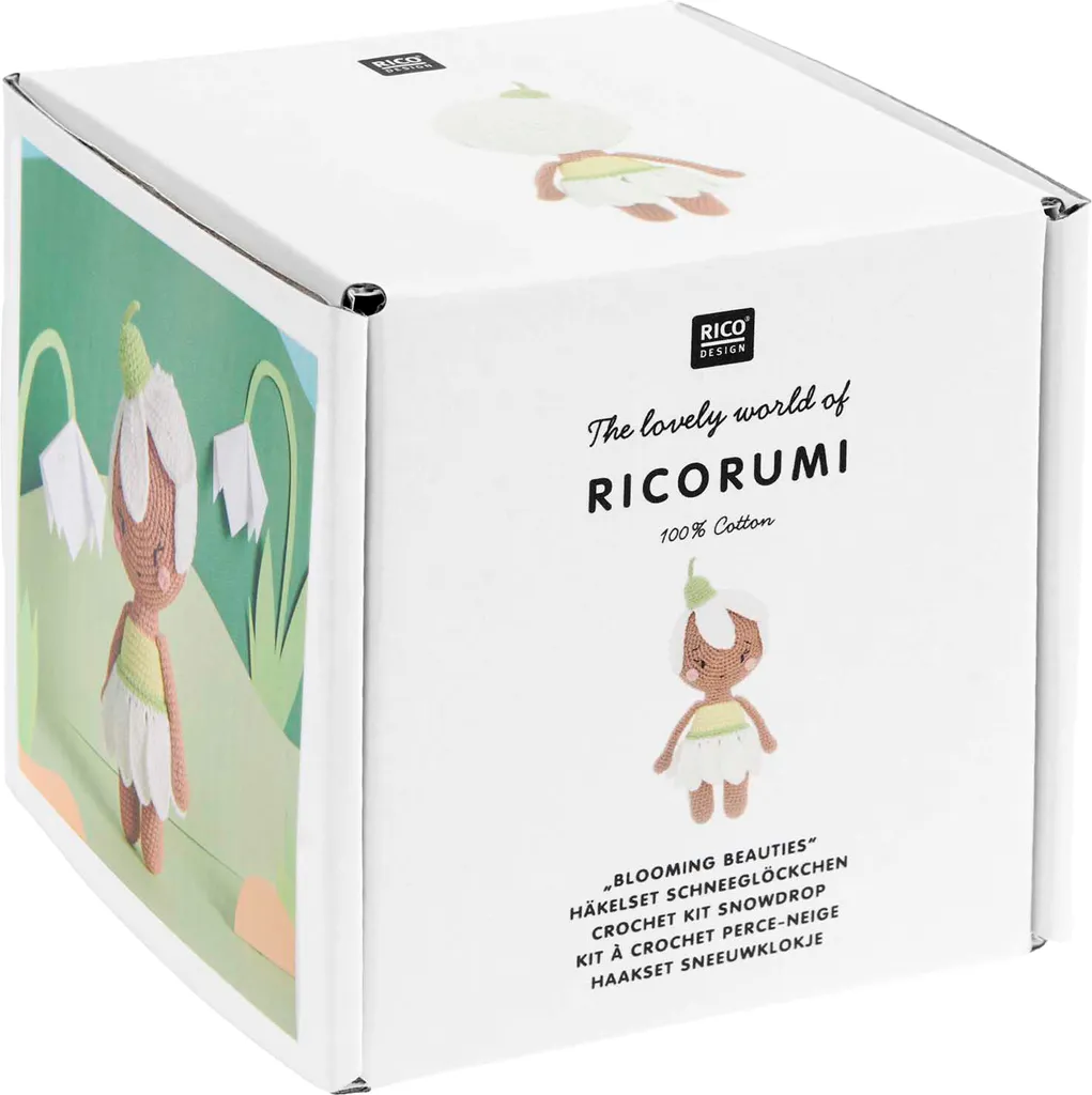 Réussir ses Amigurumis Fleurs avec le Kit Crochet Ricorumi 9 Pcs Complet