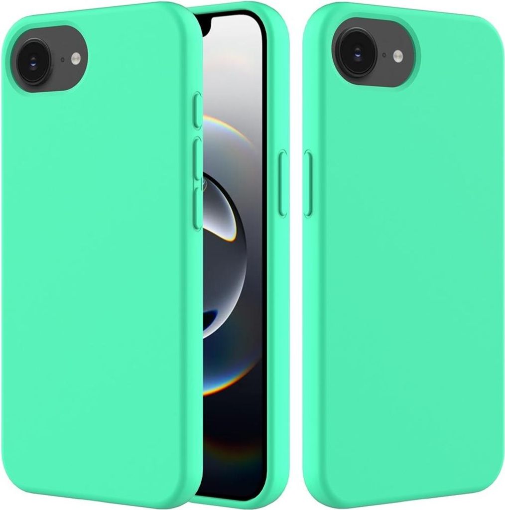 iPhone 16e / 17e Hülle - Coverup Liquid Colour Back Cover - Mint Green