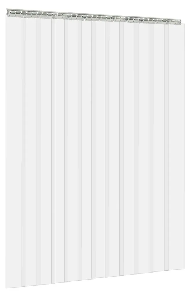 Rideau de porte industriel en PVC souple 180x210 cm isolation froid