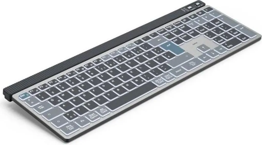 Clavier Hama WK-750 : Connectez 3 Appareils en Bluetooth sans Encombre