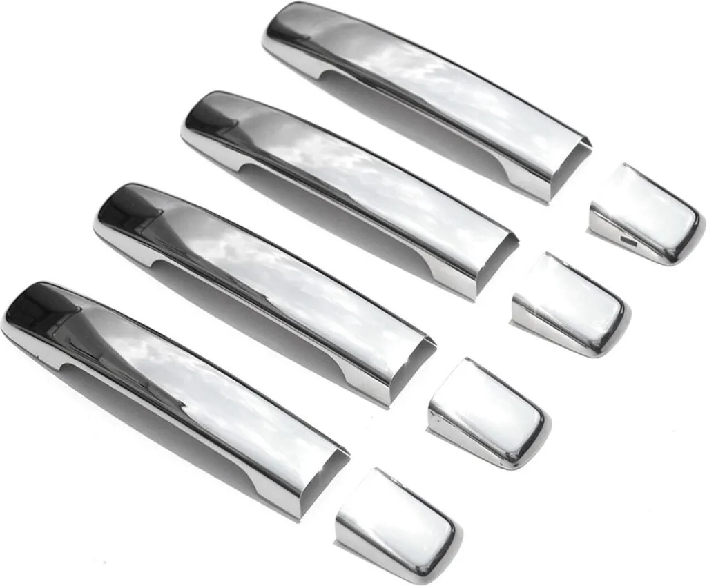 Maniglie Cromate Nissan Navara 2005-2015 | Acciaio Inox 8 pezzi D40