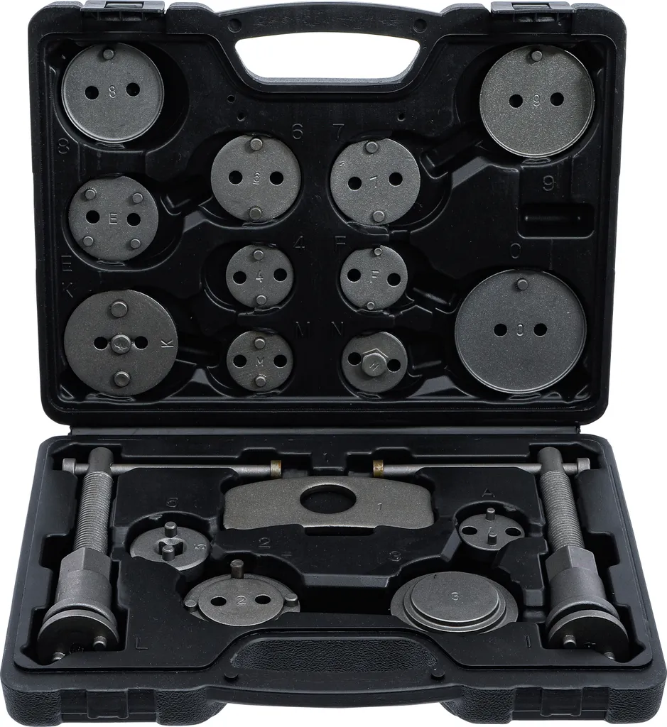 Kit repousse piston frein 18 pcs KRAFTMANN 1110 en acier haute qualité
