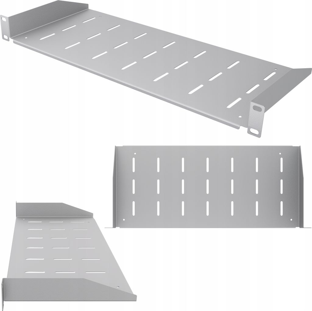 Stalflex Server Fachboden 19 Zoll 1HE 200mm - Serverschrank Hergestellt