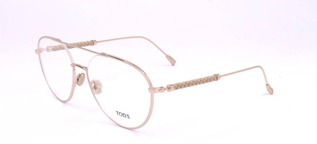 Tod S TO5277 Shiny rose gold 56/17/145 Herren Brillen