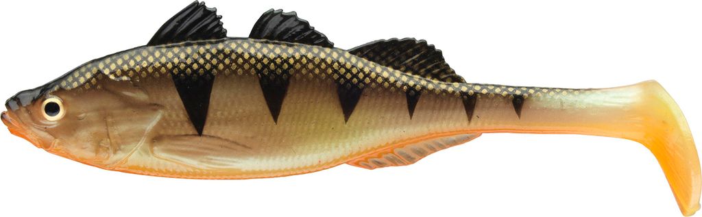 DAIWA Prorex Live Perch , Gummifisch, 11,5cm, natural UV perch, 15510-208