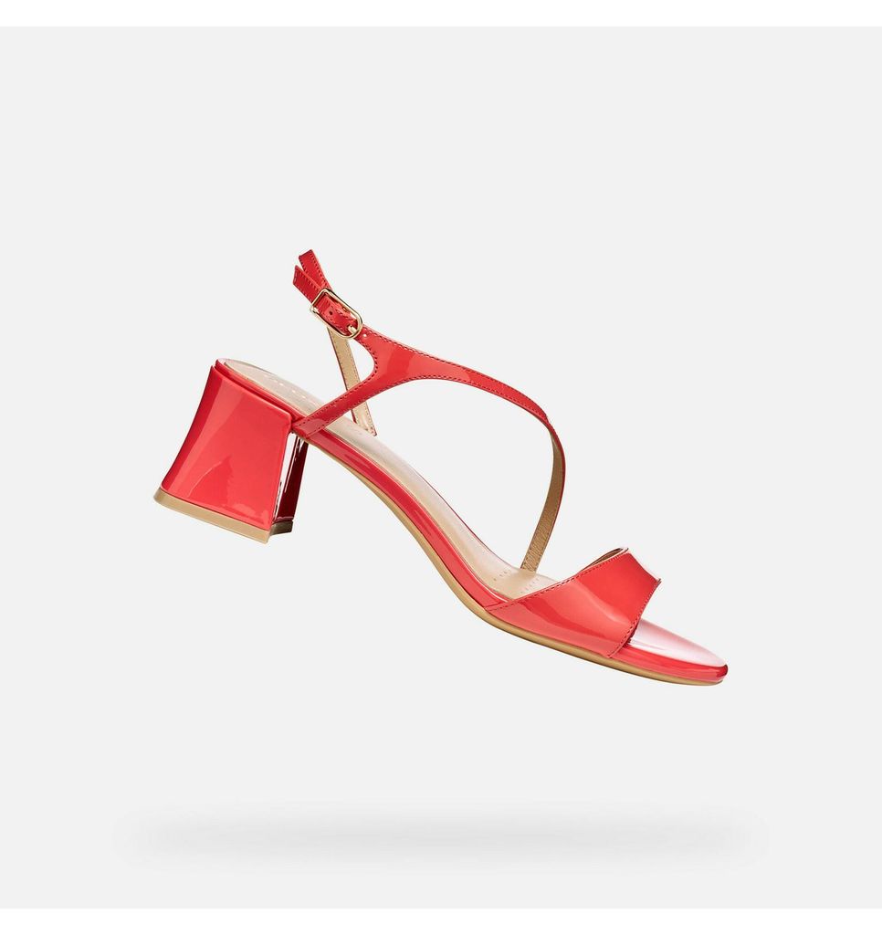 Geox Rote Damensandalen New Eraklia 50 T01 37,5