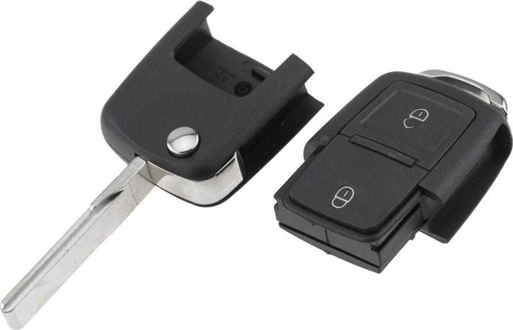 Autoschlüsselgehäuse Vw Golf 4, Passat, Polo, Seat Ibiza, Leon, Skoda Fabia