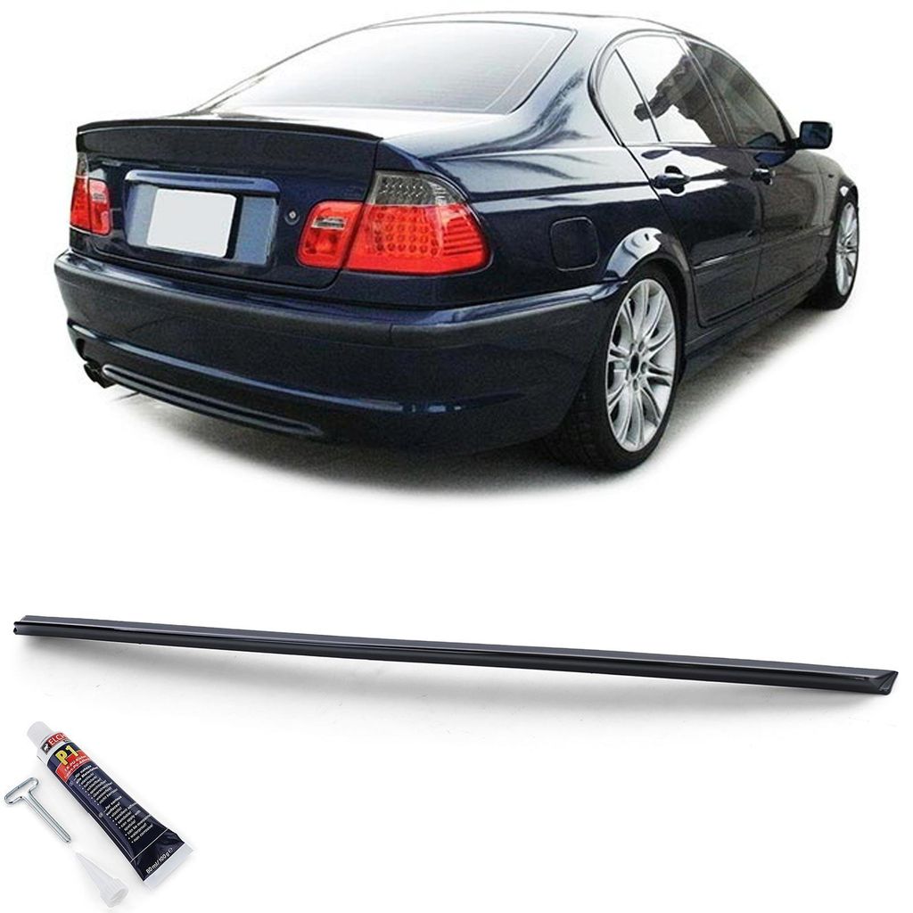 Heckspoiler Spoilerlippe schwarz glänzend mit ABE für BMW Produktbild 