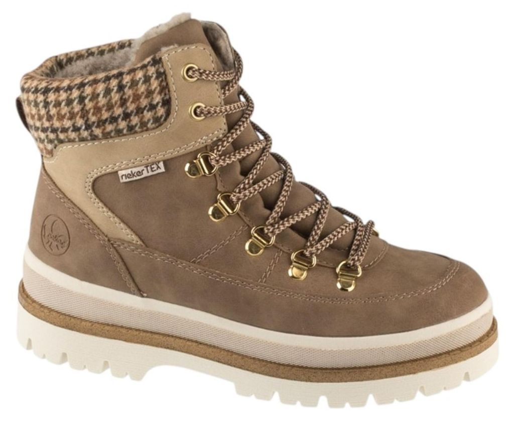 Rieker Y621064 Y62 - Botas de cordones para mujer, color Imagen del producto 