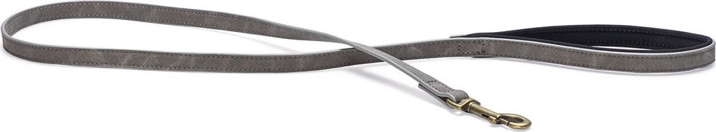 Beeztees Balacron Ax - Hundeleine - Kunstleder - Grau - 100 cm x 15 mm
