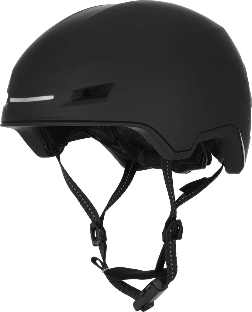 Casque vélo lumineux Crazy Safety Pine 1001 Black L 55-61cm haute sécurité