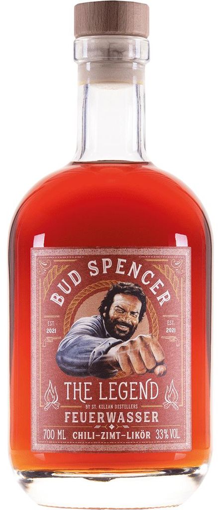 Bud Spencer - Liquore speziato al peperoncino e cannella, Immagine del prodotto 