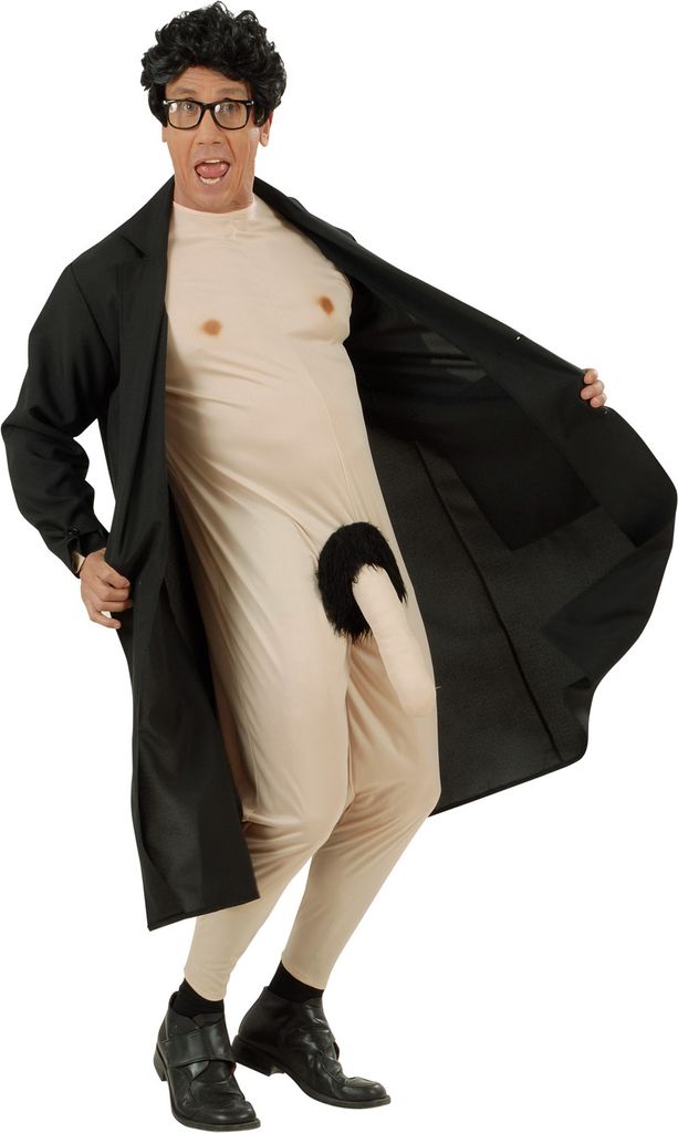 Naaktkostuum Man "Flasher" XXL