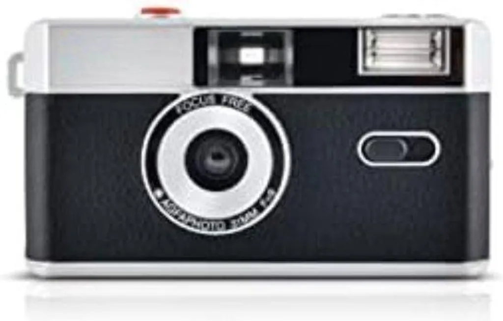 Appareil photo reflex professionnel pour photographie de portrait noir