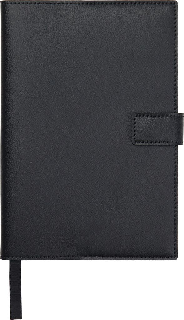 Vinga - Notizbuch "Timo", rPET (Recyceltes Polyethylen-Terephthalat) XD211 (22 cm x 15,5 cm x 2 cm) (Schwarz)