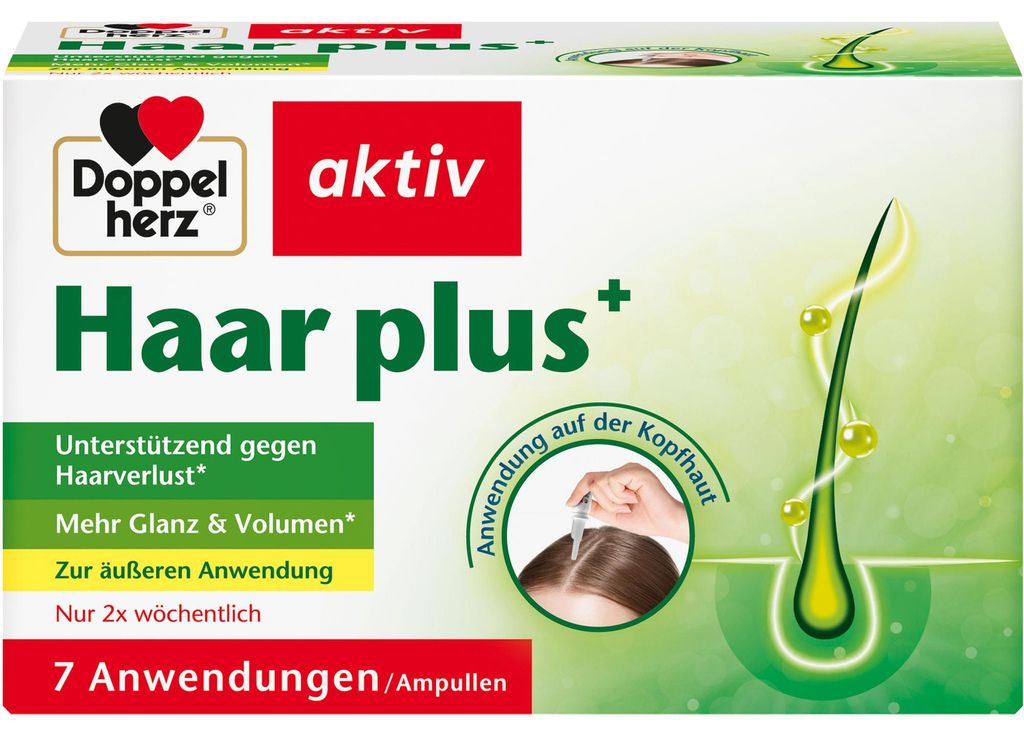 Doppelherz Haar plus ampoules 7 pc Image du produit 