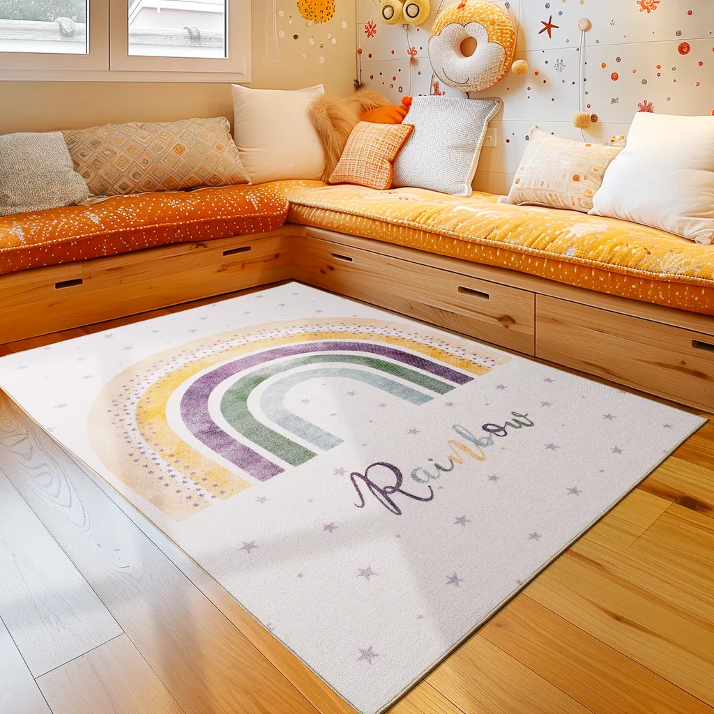 Tapis Enfant Lavable et Antidérapant : la Solution Propre et Sûre - 2