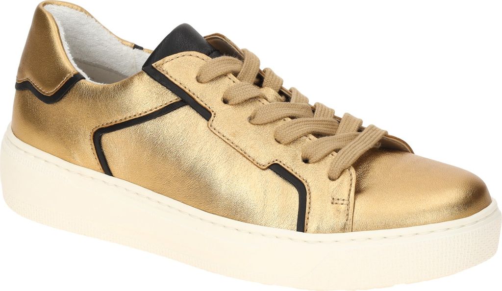 Gabor Sportliche Schnürschuhe Damen 31393930393236 Gold 37 1/2 EU