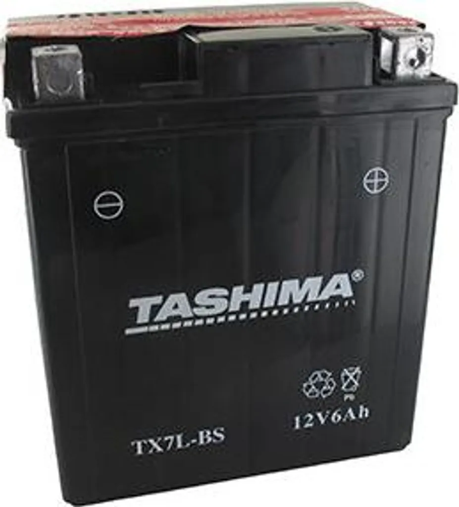 Batterie Moto 12V 6Ah Conventionnelle avec Pack Acide pour Démarrage