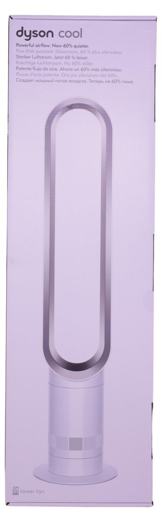 Dyson AM07 Turmventilator Weiss/Silber Produktbild 