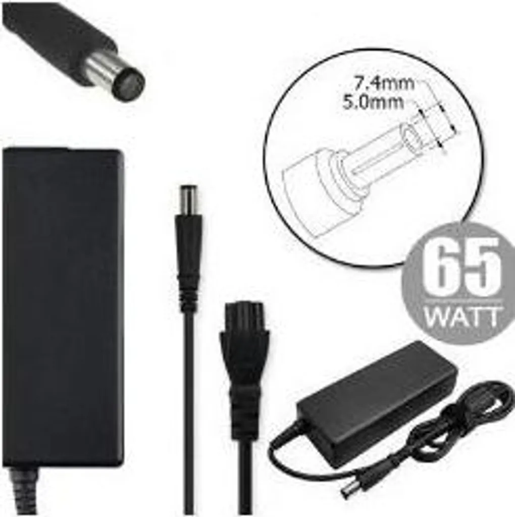 Nilox NLX65W-HP03D Adaptateur Secteur HP 65W 18.5V Noir pour Laptop