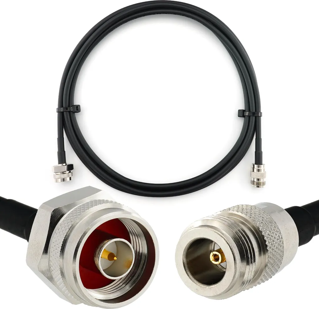Cavo Antenna HF-240 50 Ohm per Router 4G 5G e Segnale Lora Low Loss