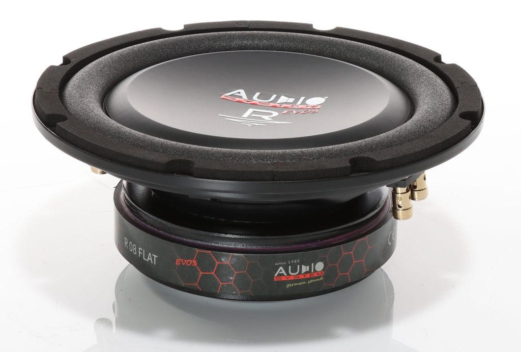 Audio System R08 FLAT EVO3-D4 Subwoofer 20cm