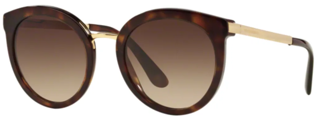 Lunettes de soleil Dolce & Gabbana DG4268 502/13 Havane Foncé Luxe