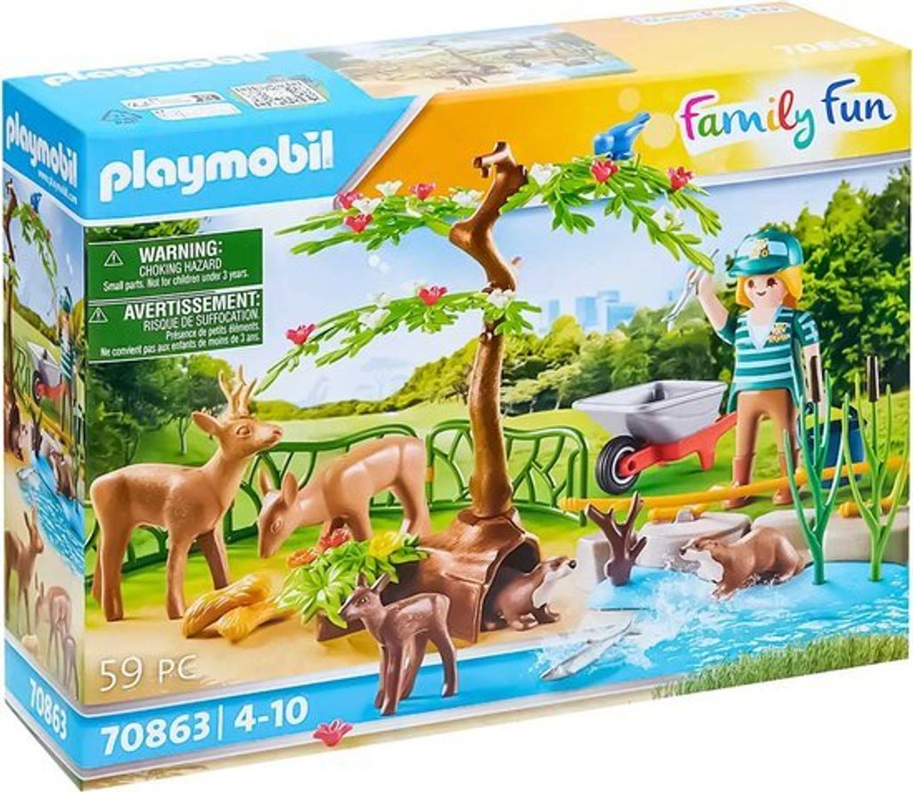 PLAYMOBIL Familienspaß - 70863 - Dierentuin Produktbild 