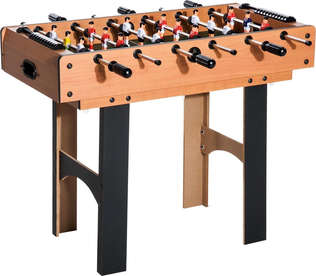 4-in-1 Multispieltisch, Multigame Spieltisch mit Tischfußball, Tischhockey, Tischtennis, Billard Multifunktionsspieltisch, 87x43x73cm